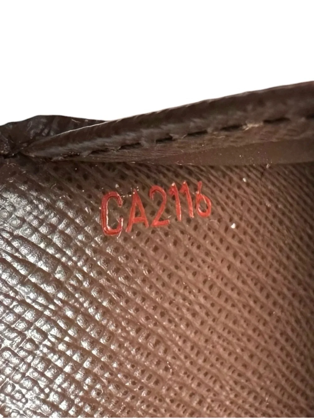 Louis Vuitton Damier Ebene Leather Agenda PM Passport Travel Organizer